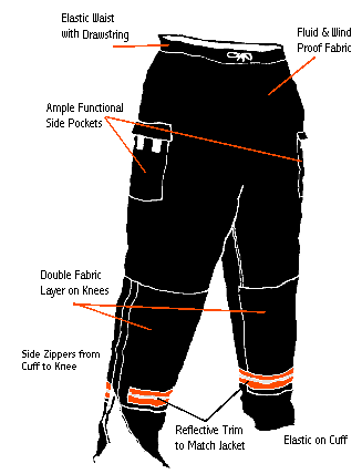 ems pants | custom made uniform 