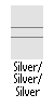 Silver/Silver/Silver Reflective Trim